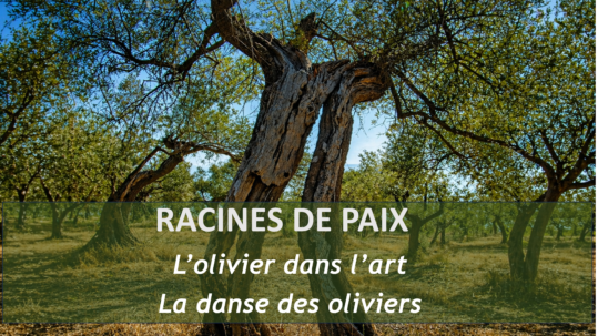 Olivier dans l’art représenté dans un paysage méditerranéen peint